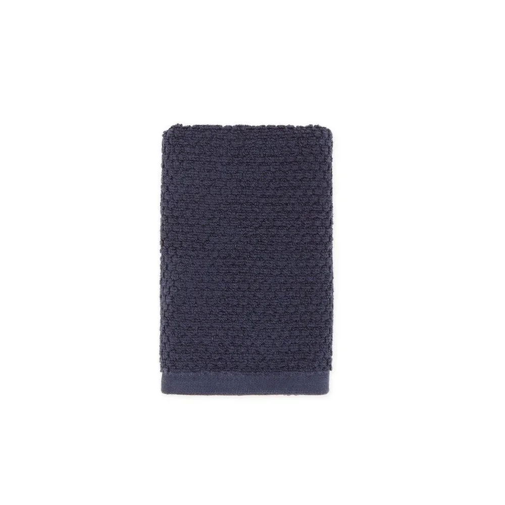 Wild Sage Savannah Quick Dry 90% Cotton HAND TOWELS = 2 Blue Fog + 1 Bijou Blue